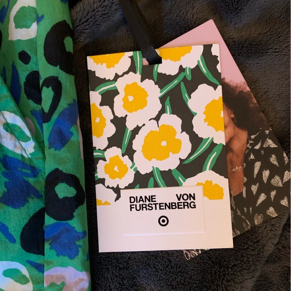 DVF X Target Women's Utility Jazz Dot Green Cargo Pants 3XL NWT - Picture 6 of 15